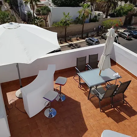 With 2 Bedrooms In Arona, With Wonderful Sea View, Pool Acce Апартаменты Арона
