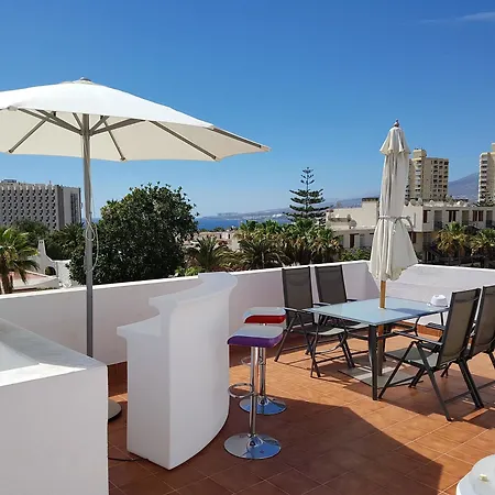 With 2 Bedrooms In Arona, With Wonderful Sea View, Pool Acce Апартаменты Арона