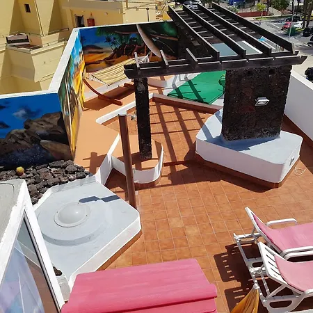 With 2 Bedrooms In Arona, With Wonderful Sea View, Pool Acce Апартаменты